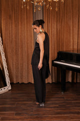 Embellished Halter Top and Trouser