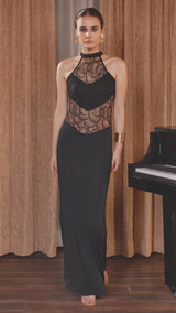 Lace Bodice Gown