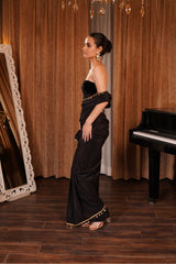 Strapless Corset Saree